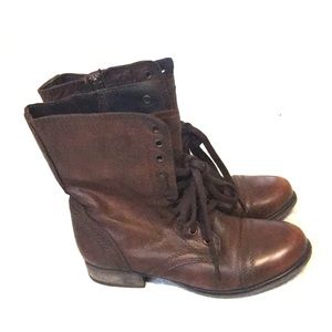 Steve Madden Women’s Troopa Combat Boots